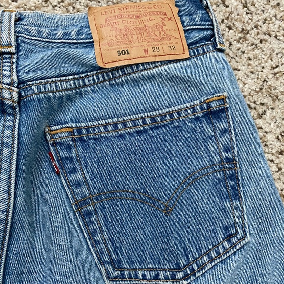 Levi's Denim - Vintage Levi’s 501 Straight Leg Jeans